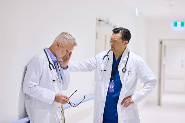 Physician Stress Burnout 600